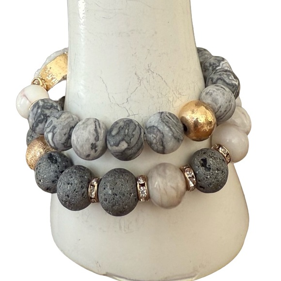 Kinsley Armelle - DUSK GEODE BRACELET - Like new - Picture 5 of 12